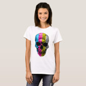SKULL CMYK T-SHIRT (Voorkant volledig)