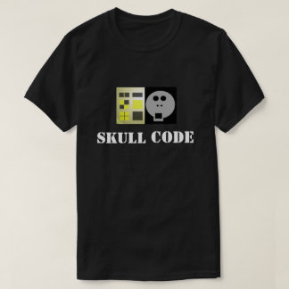 Skull Code V2: Skullnskin Graphics Tee By J.H.T. T-shirt