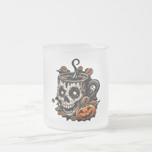 Skull Coffee Mok Halloween