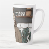 Skull Coffee Time Cup Latte Mok (Rechts)