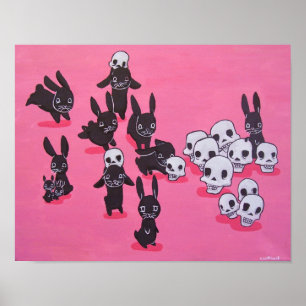 Skull Collectors Poster
