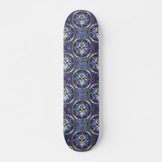 Skull Compass Skateboard (Voorkant)