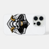 Skull Cowboy iPhone 15 Pro Hoesje (Achterkant horizontaal)