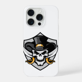 Skull Cowboy iPhone 15 Pro Hoesje