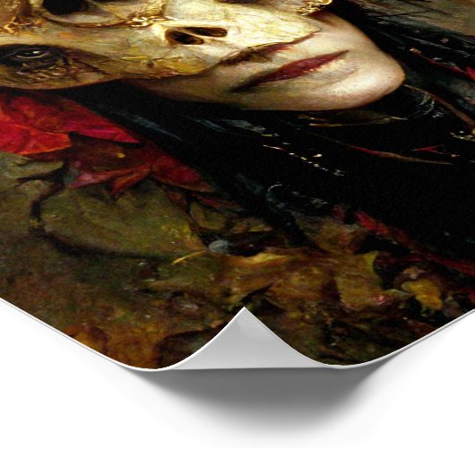 Skull Creater Dark Fantasy Art Poster (Hoek)