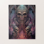 Skull Creepy Surreal Horror Art Legpuzzel (Verticaal)