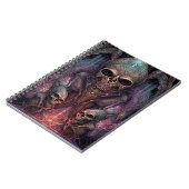 Skull Creepy Surreal Horror Art Notitieboek (Linkerzijde)