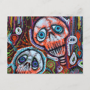 Skull Crew Briefkaart