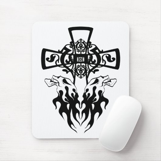 Skull Cross Muismat (Met muis)