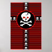 Skull Cross Poster (Voorkant)