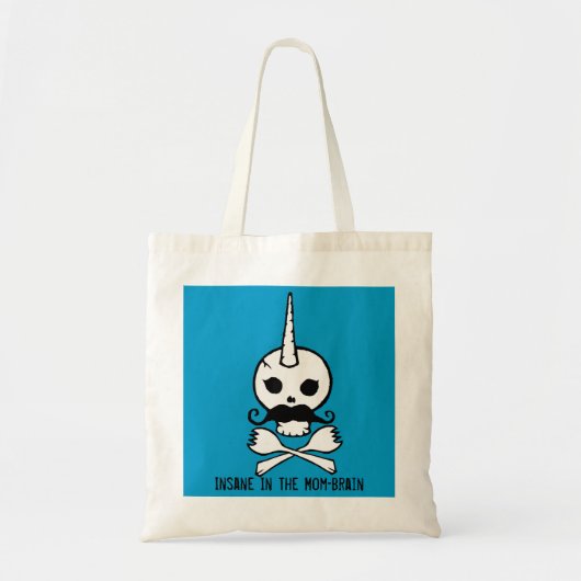 Skull/Cross Spork Bag Tote Bag (Voorkant)