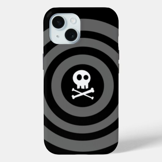~ Skull + Crossbones ~ Case-Mate iPhone Case (Achterkant)