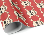 Skull & Crossbones-inpakpapier Cadeaupapier (Rol Hoek)