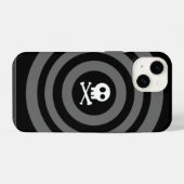 ~ Skull + Crossbones ~ iPhone Hoesje (Achterkant horizontaal)