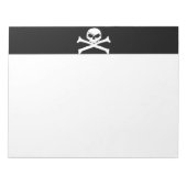Skull & Crossbones - Jolly Roger Notitieblok (Voorkant)