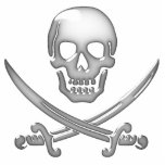 Skull & Crossbones - Jolly Roger Staand Fotobeeldje<br><div class="desc">Wees er klaar voor als je 'praat als een piraatdag'... Bedankt dat je langs bent gekomen. Gravityx9 Design bieden een grote verscheidenheid aan design en afbeeldingen. Neem contact met mij op voor informatie over nieuwe producten. Voor meer piratenproducten, te bezoeken gelieve de sectie van de DAG PIRATE in deze opslag....</div>
