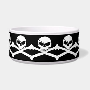 Skull & Crossbones - Jolly Roger Voerbakje