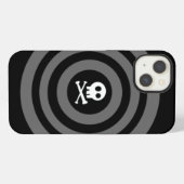 ~ Skull + Crossbones ~ OtterBox iPhone Case Hoesje (Achterkant horizontaal)