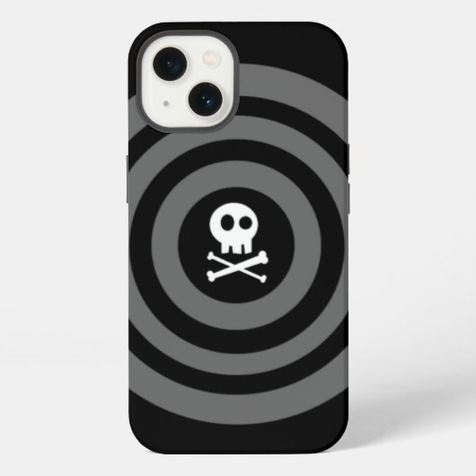 ~ Skull + Crossbones ~ OtterBox iPhone Case Hoesje (Achterkant)