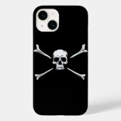 Skull & Crossbones Rebel Case-Mate iPhone Case (Achterkant)