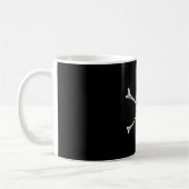 Skull & Crossbones Rebel Koffiemok (Links)