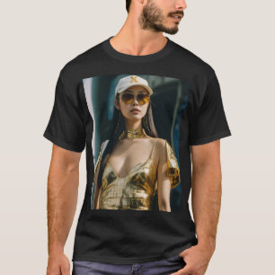 Skull & Crossbones Rock Merch T-shirt