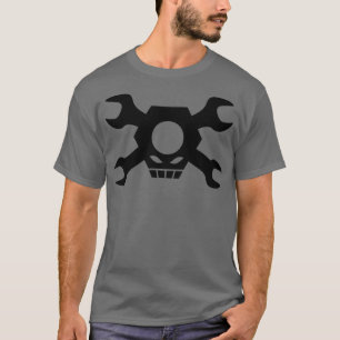 Skull Crossbones Wrenches Nuts 1 T-shirt