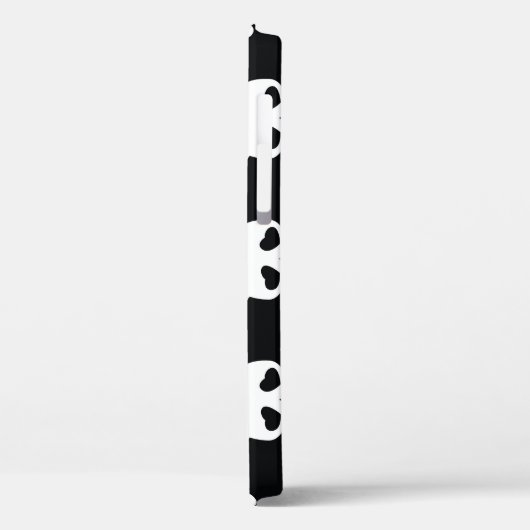 Skull Crossbones: zwart-wit patroon. Case-Mate iPhone Case (Achterkant / Links)