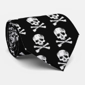 Skull&CrossBonesTie Stropdas (Opgerold)