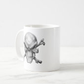 Skull Crossed Bones Koffiemok (Voorkant links)