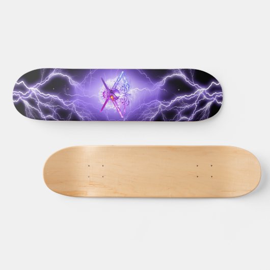 Skull Crossed Swords Persoonlijk Skateboard (Horizontaal)