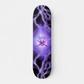 Skull Crossed Swords Persoonlijk Skateboard (Voorkant)