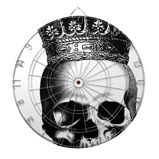 Skull Crown Royal Dartbord (Voorkant)