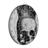 Skull Crown Royal Dartbord (Voorkant Links)