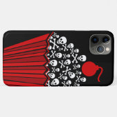 Skull Cupcake Case-Mate iPhone Case (Achterkant (horizontaal))