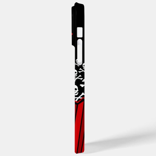 Skull Cupcake Hoesje-Mate iPhone Case (Achterkant / Links)