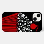 Skull Cupcake Hoesje-Mate iPhone Case (Achterkant (horizontaal))