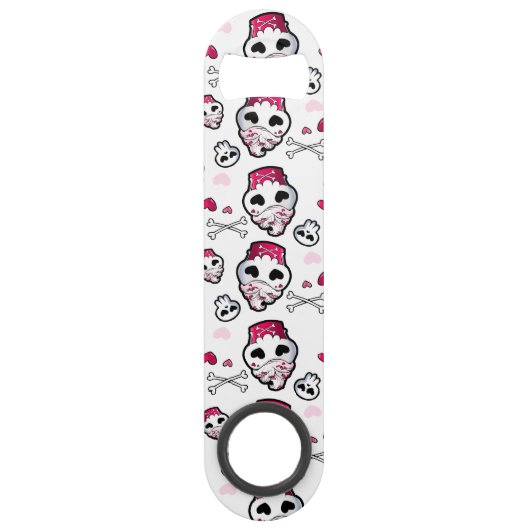 Skull Cupcake Madness Speed Flessenopener (Voorkant)