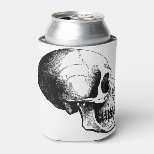 Skull Custom Koelbox Blikjeskoeler (Blikje Voorkant)