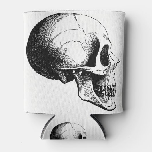 Skull Custom Koelbox Blikjeskoeler (Voorkant)
