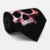Skull Custom Stropdas (Opgerold)