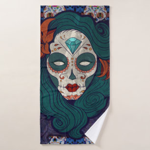 Skull-dames Badhanddoek