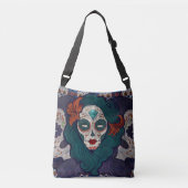Skull-dames Crossbody Tas (Voorkant)