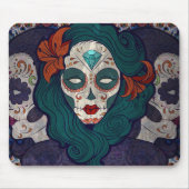 Skull-dames Muismat (Voorkant)