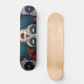 Skull-dames Persoonlijk Skateboard (Voorkant)