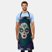 Skull-dames Schort (Gedragen)