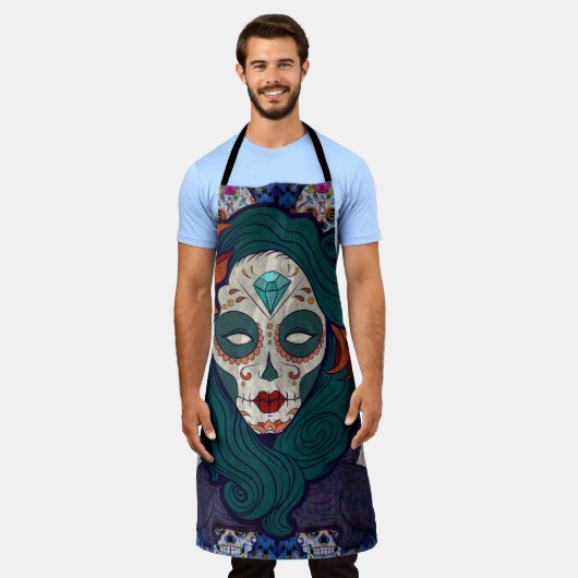 Skull-dames Schort (Gedragen)