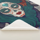 Skull-dames Sherpa Deken (3/4)