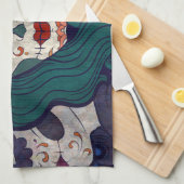 Skull-dames Theedoek (Quarter Fold)