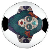Skull-dames Voetbal (Gedraaid)